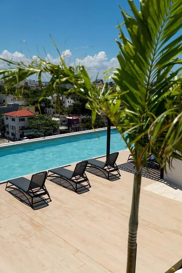 Fancy 3 Bedroom Apartments In Downtown Playa Rooftop Pool Gym Playa del Carmen