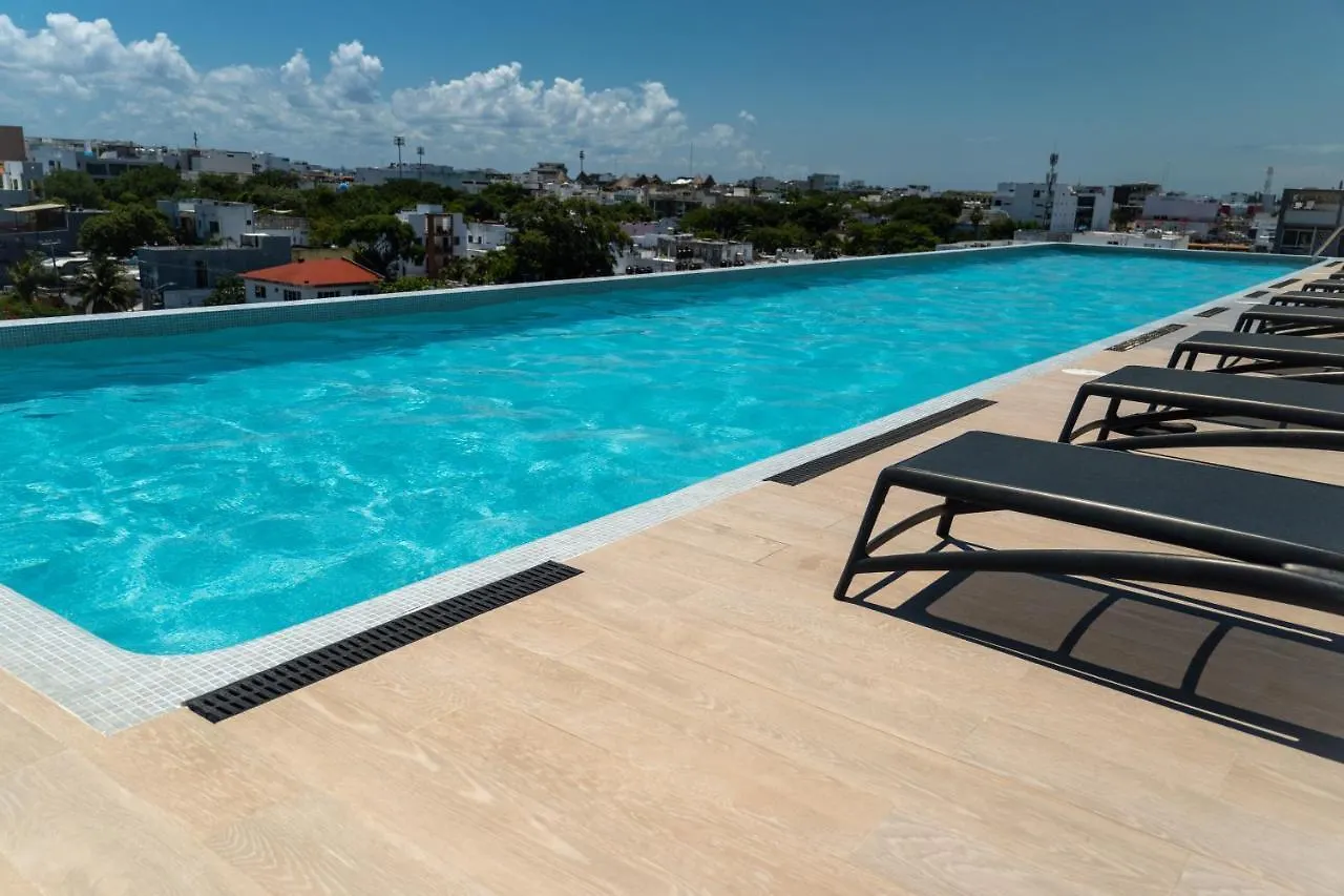 Fancy 3 Bedroom Apartments In Downtown Playa Rooftop Pool Gym Playa del Carmen Meksyk
