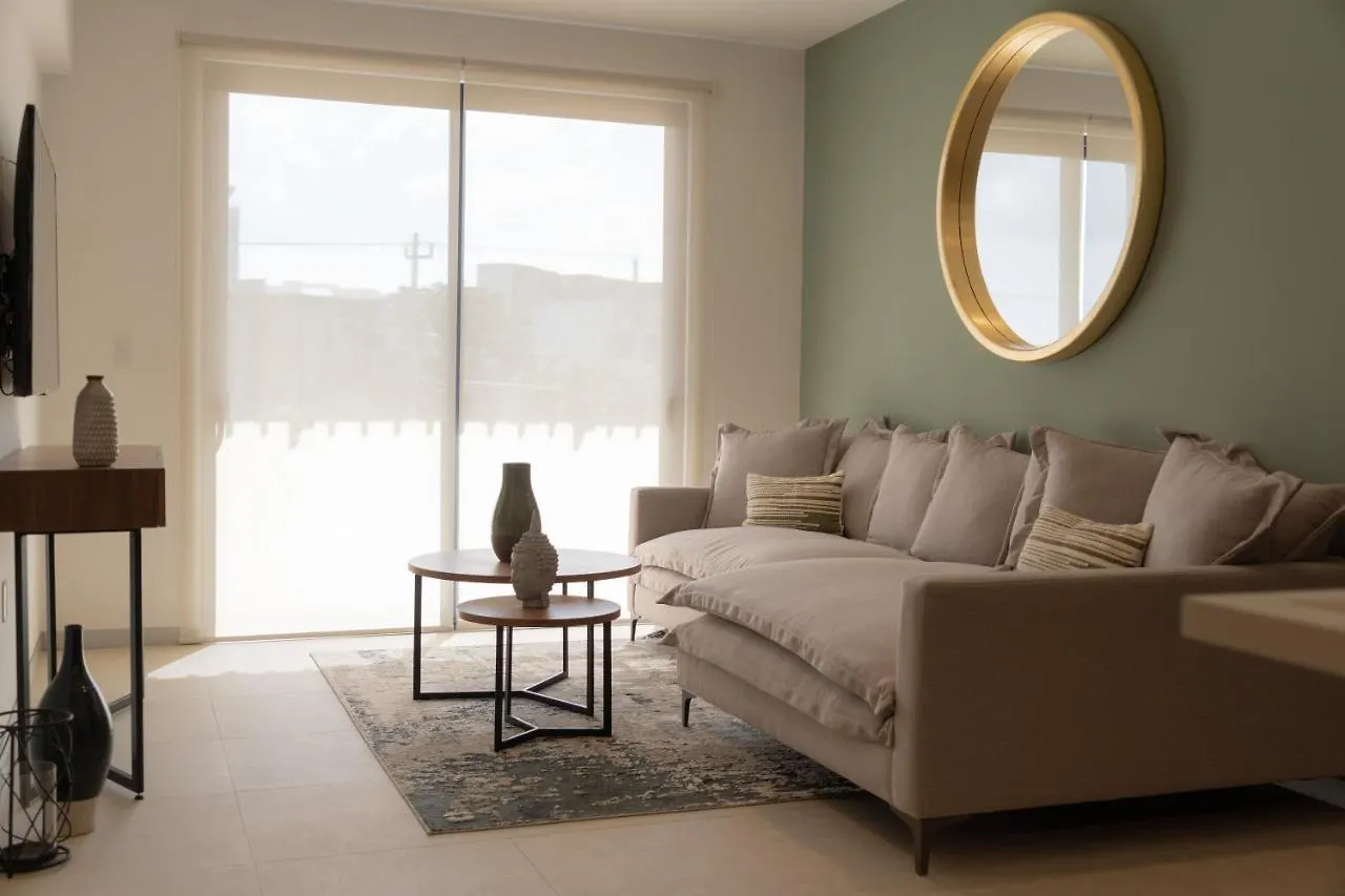 Fancy 3 Bedroom Apartments In Downtown Playa Rooftop Pool Gym Playa del Carmen