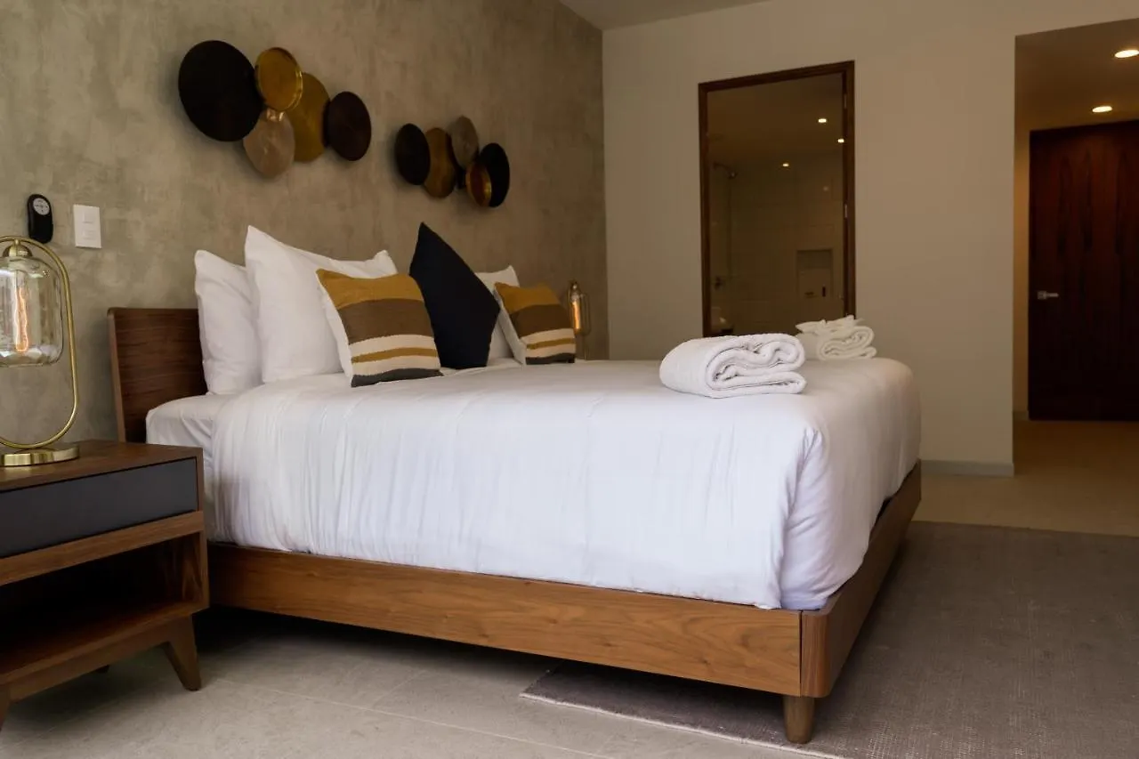 Fancy 3 Bedroom Apartments In Downtown Playa Rooftop Pool Gym Playa del Carmen 0*,