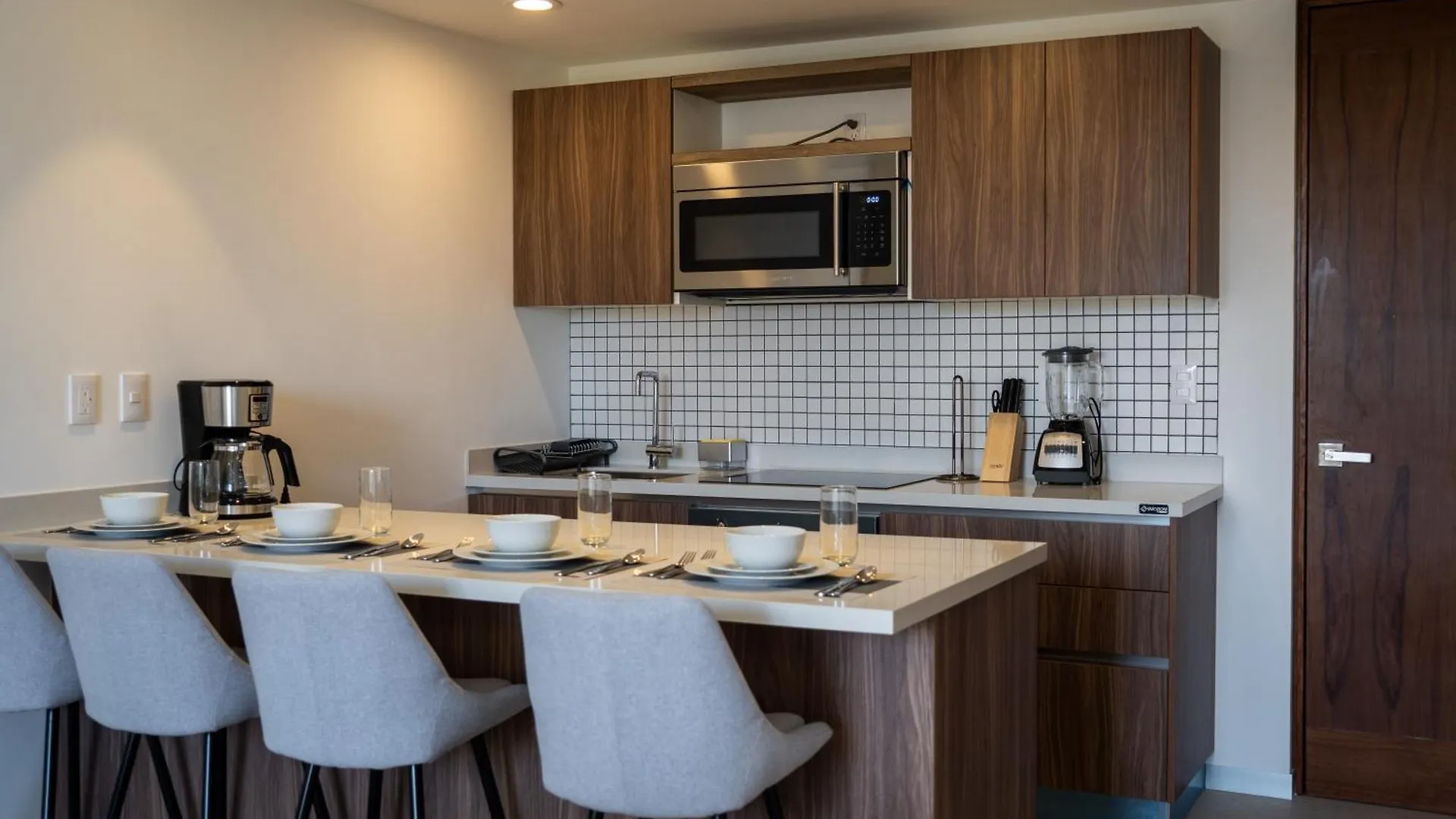 Fancy 3 Bedroom Apartments In Downtown Playa Rooftop Pool Gym Playa del Carmen 0*,