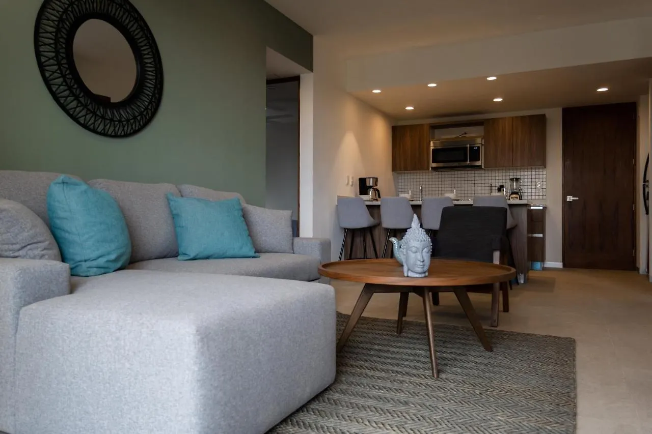Fancy 3 Bedroom Apartments In Downtown Playa Rooftop Pool Gym Playa del Carmen