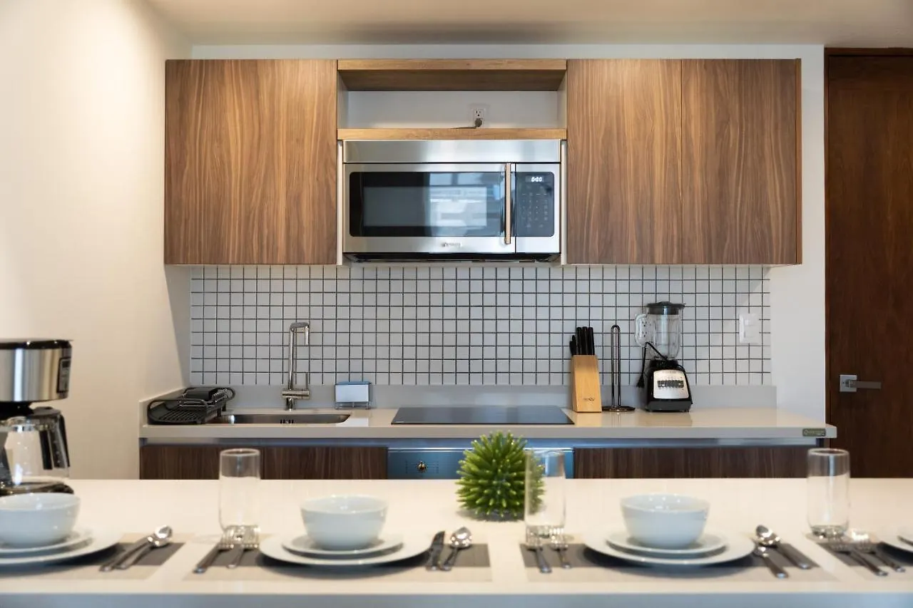 Fancy 3 Bedroom Apartments In Downtown Playa Rooftop Pool Gym Playa del Carmen 0*,  Mexico