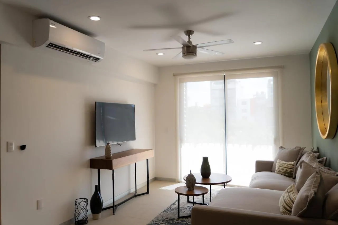 Fancy 3 Bedroom Apartments In Downtown Playa Rooftop Pool Gym Playa del Carmen