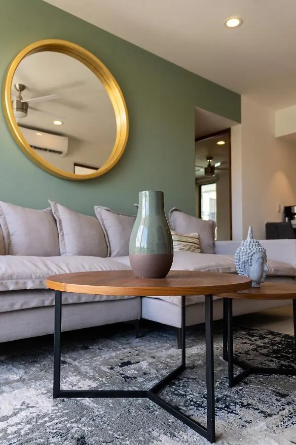 Fancy 3 Bedroom Apartments In Downtown Playa Rooftop Pool Gym Playa del Carmen