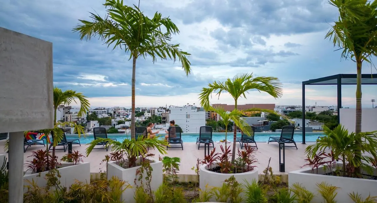 Fancy 3 Bedroom Apartments In Downtown Playa Rooftop Pool Gym Playa del Carmen 0*,