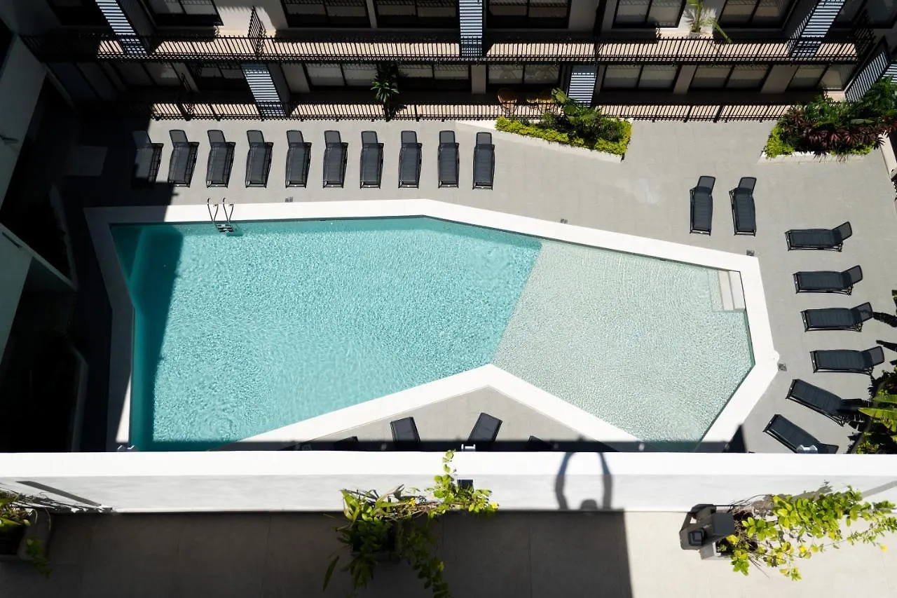 Fancy 3 Bedroom Apartments In Downtown Playa Rooftop Pool Gym Playa del Carmen